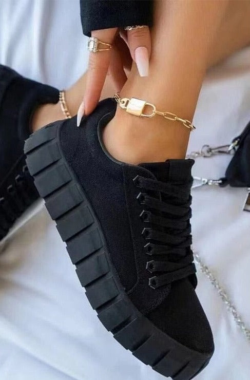 Chaussures orthopédiques pour femmes à semelle compensée