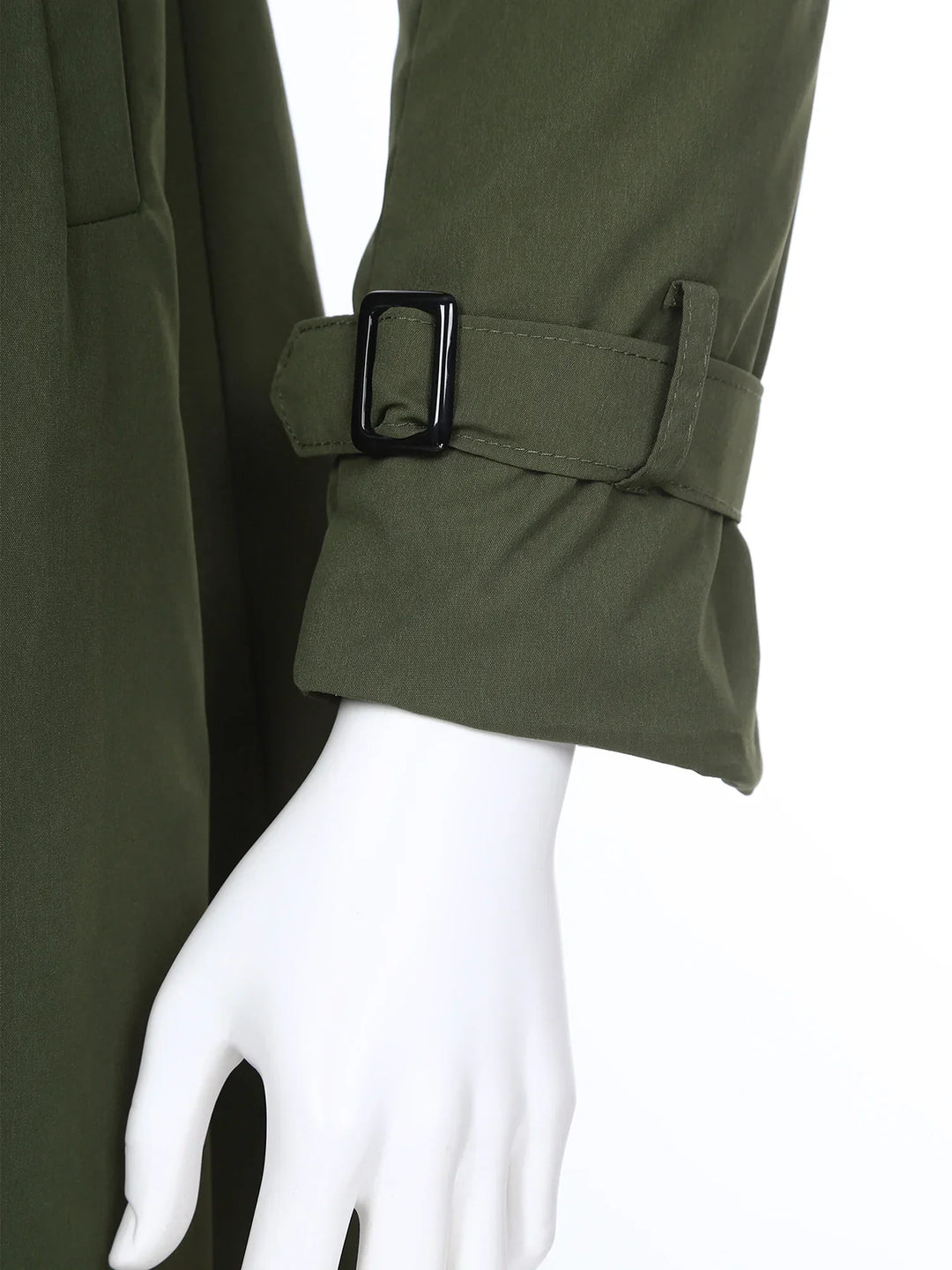 Trench-coat double boutonnage pour hommes avec ceinture intemporelle