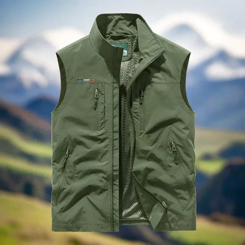Veste de plein air multifonctionnelle décontractée pour hommes