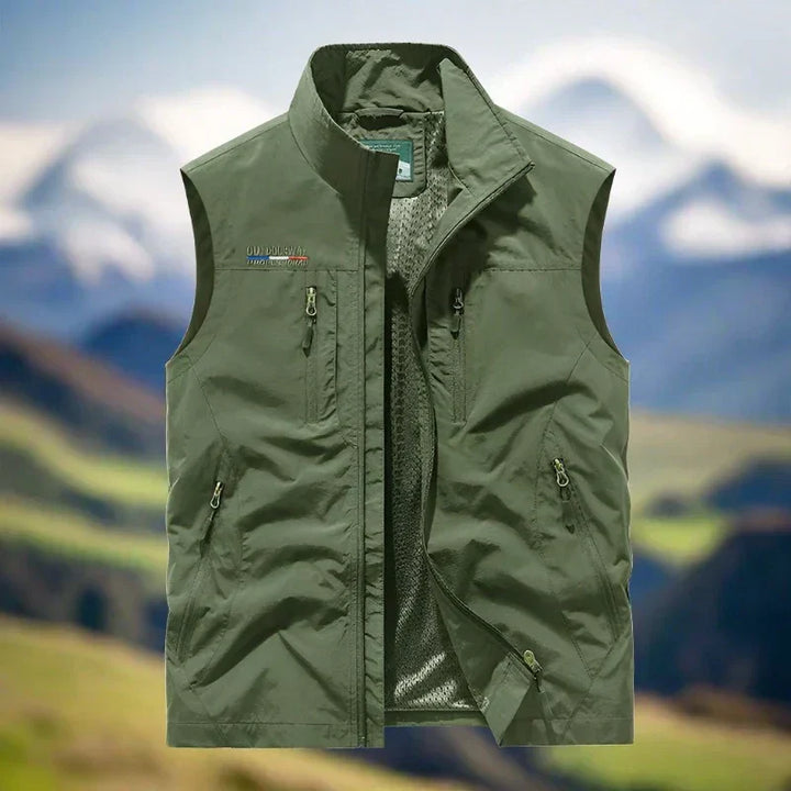 Veste de plein air multifonctionnelle décontractée pour hommes