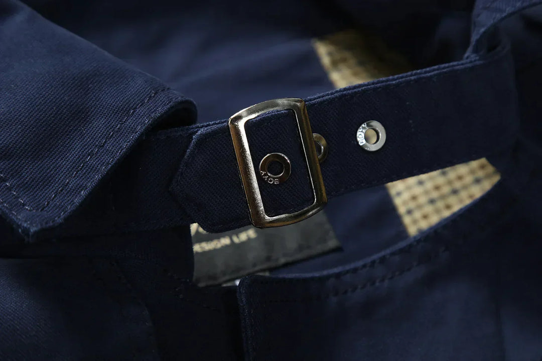 Heidi-Mode - Trench-coat long et stylé pour hommes