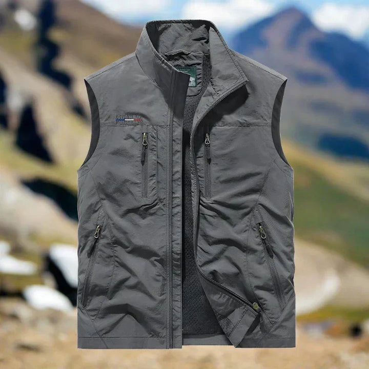 Heidi-Mode | Gilets de plein air multifonctionnels décontractés pour hommes