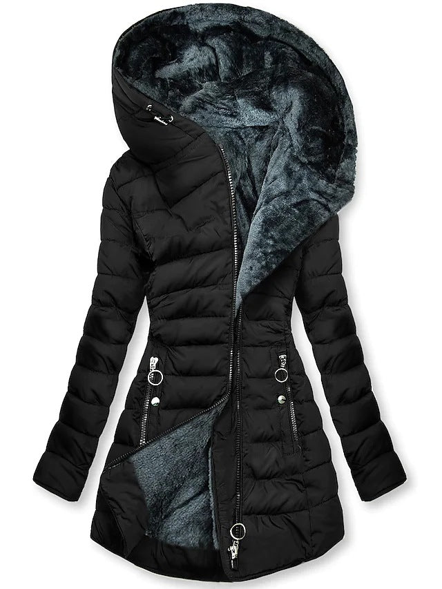 Veste d'Hiver Luxe et Confortable Pour Femmes