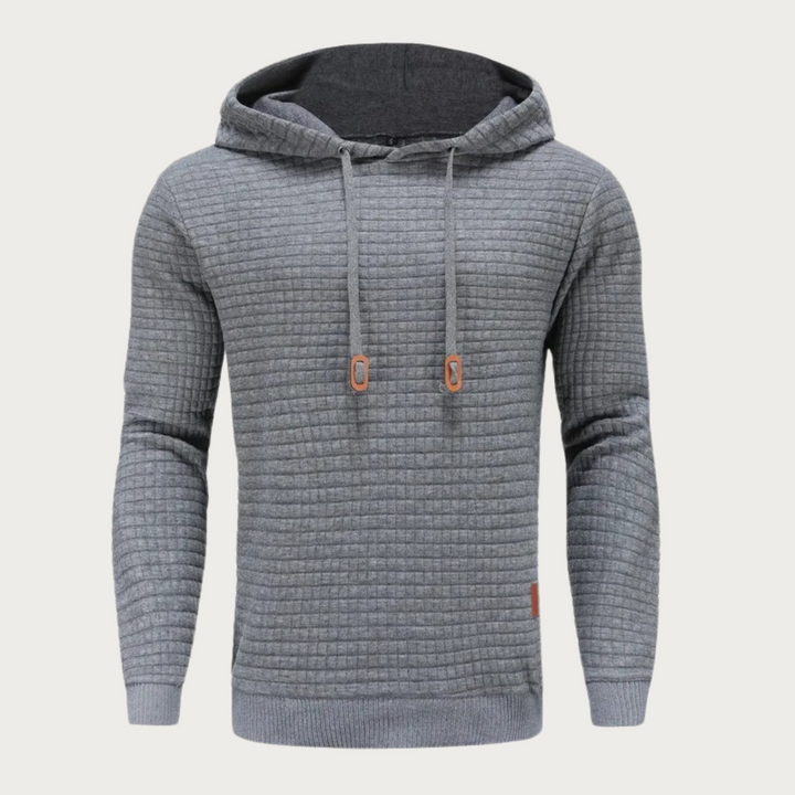 Sweat-shirt d'hiver pour hommes avec capuche et manches longues