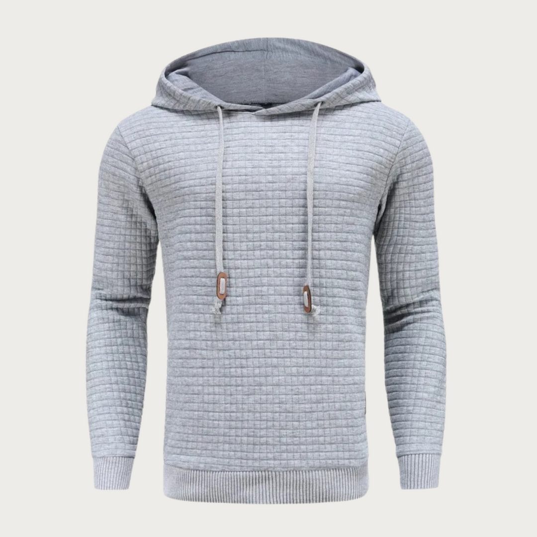 Sweat-shirt d'hiver pour hommes avec capuche et manches longues