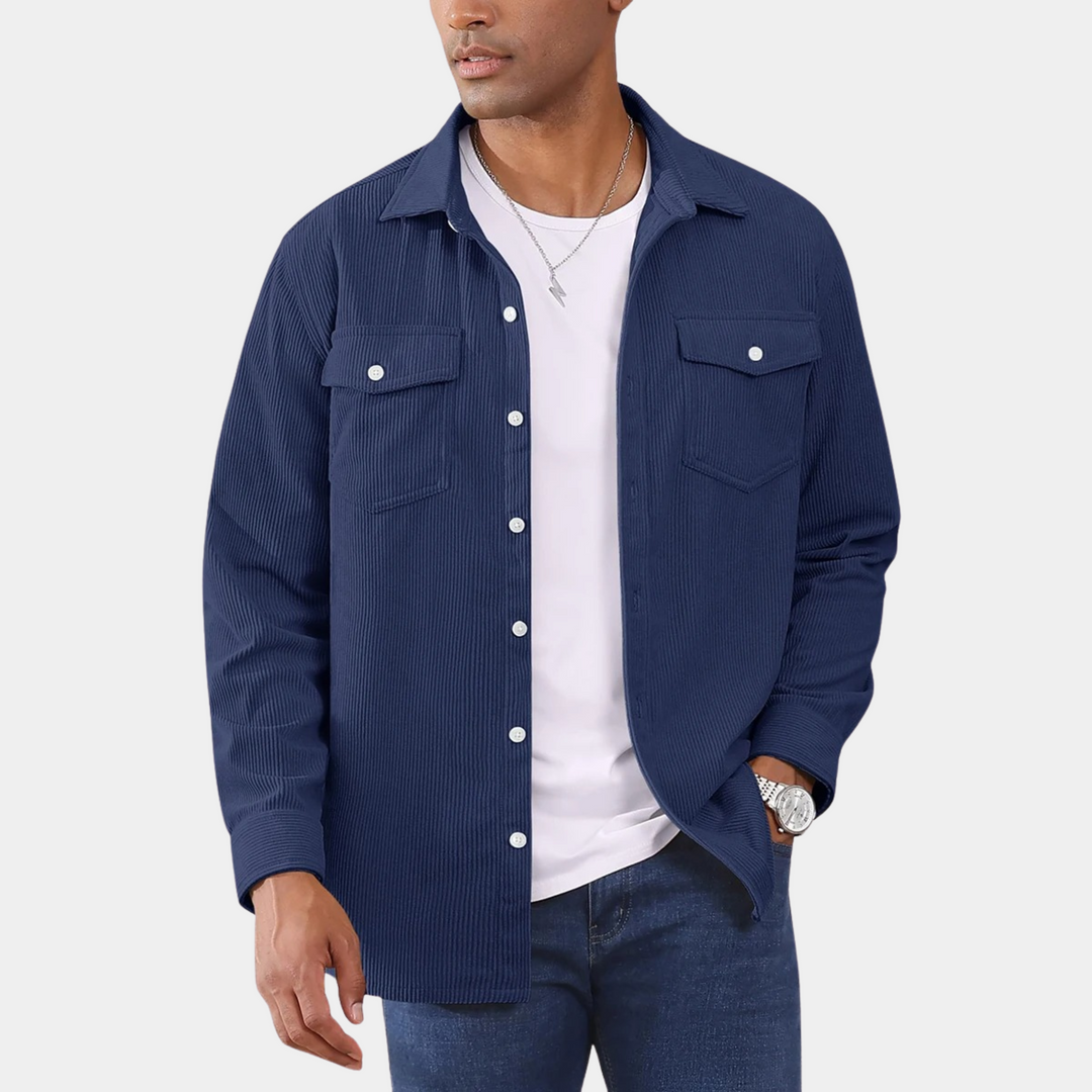 Vestes en velours modernes pour hommes