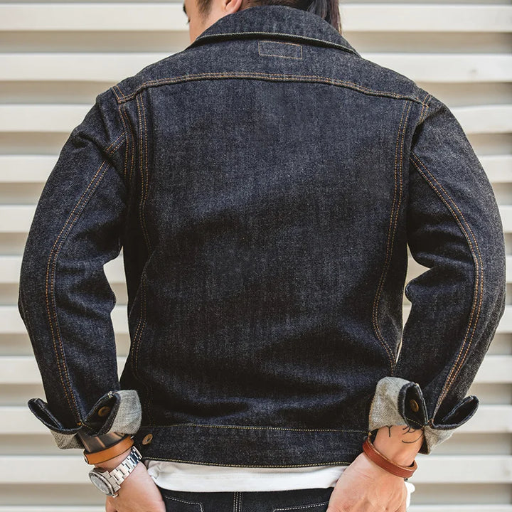 Veste en Jean Slim Fit pour Hommes Élégante et Confortable au Quotidien