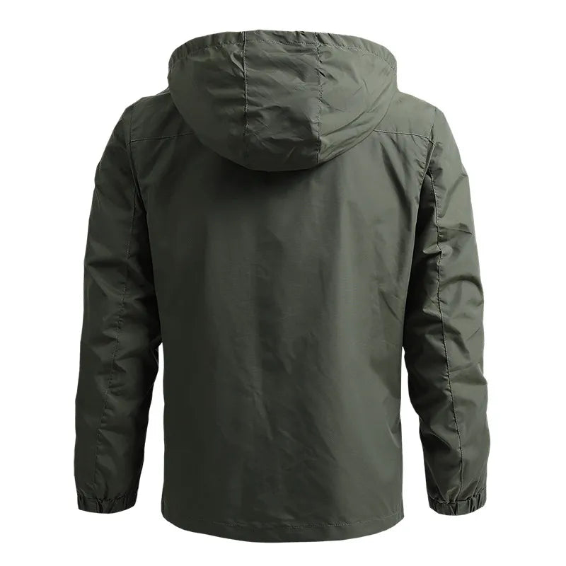 Veste d'hiver Softshell pour hommes, imperméable, coupe-vent et chaude