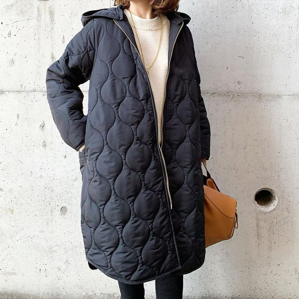 Manteau à Capuche à Carreaux - Beccy