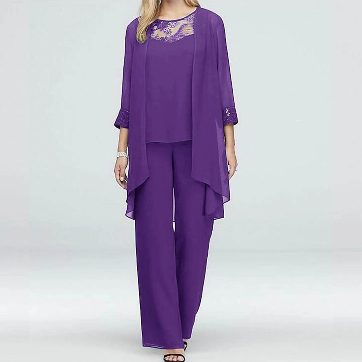 Chic Ensemble de Trois Pièces