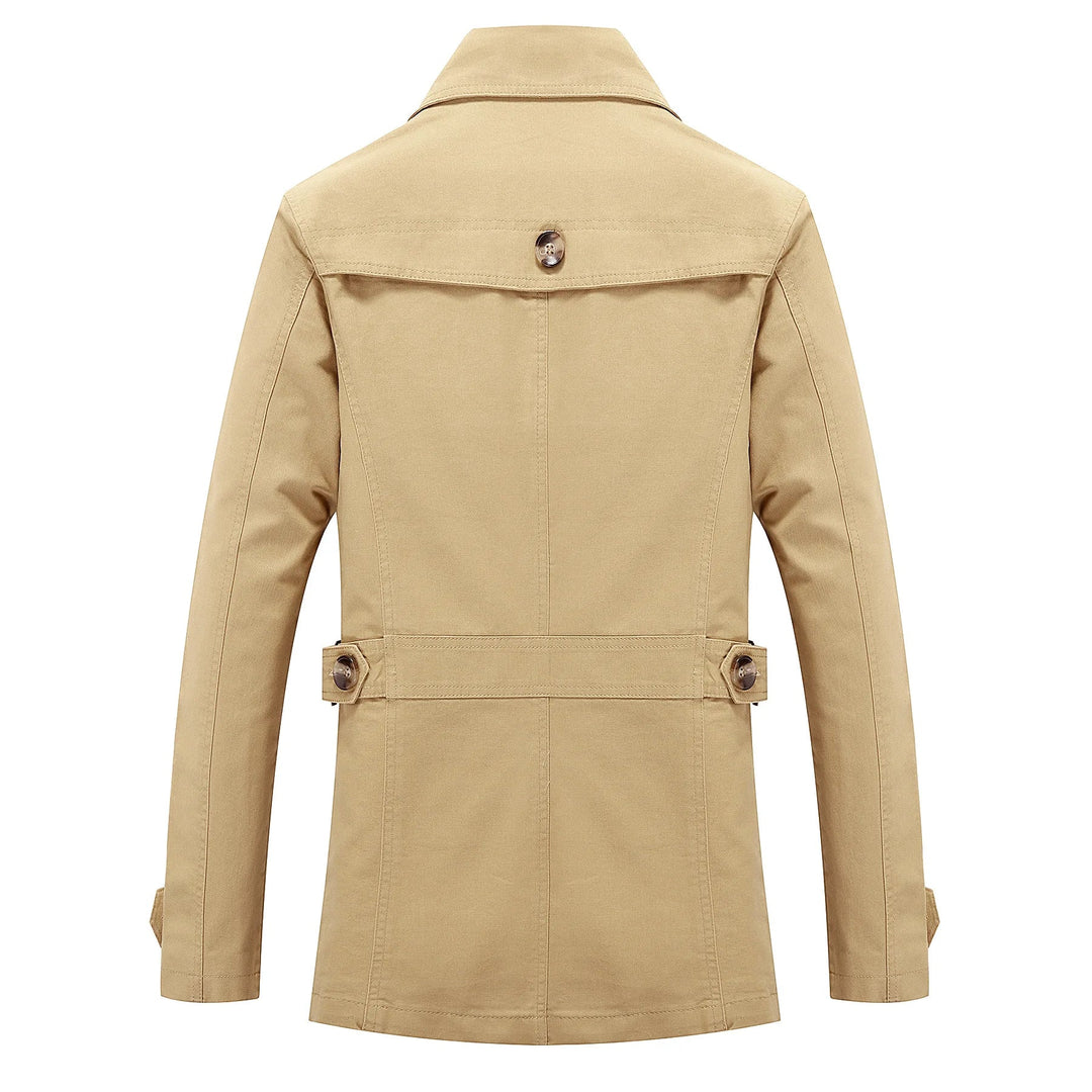 Heidi-Mode - Trench-coat long et stylé pour hommes