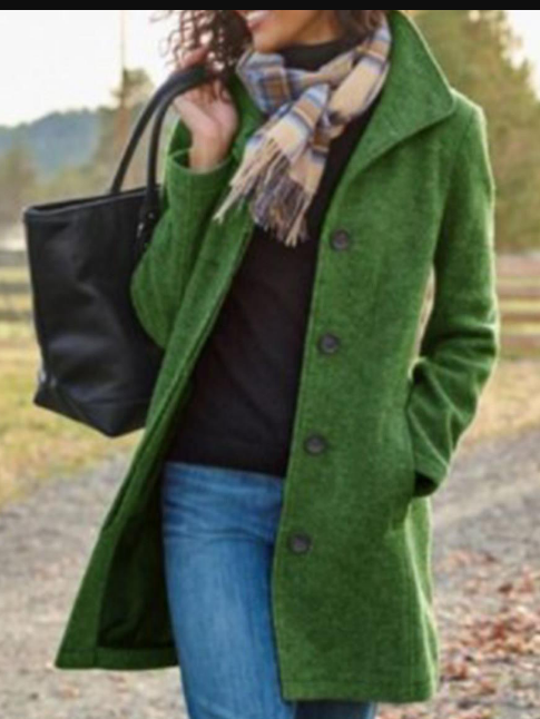 Manteau long décontracté