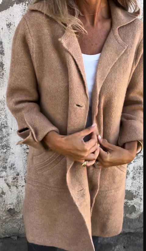 Manteau long décontracté