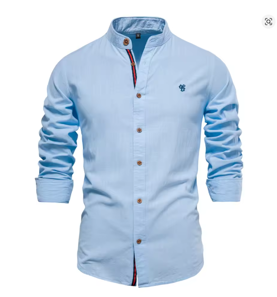 Chemise en lin élégante pour hommes