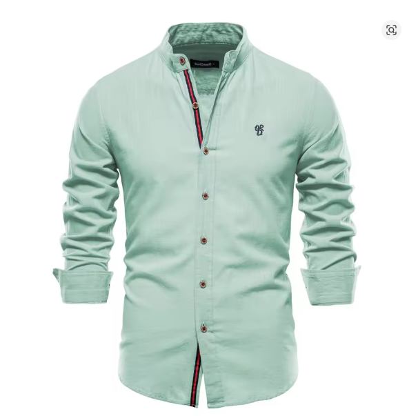 Chemise en lin élégante pour hommes