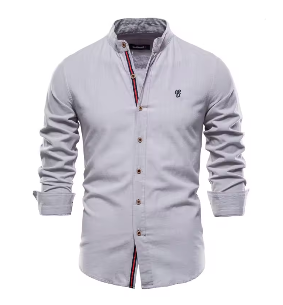 Chemise en lin élégante pour hommes