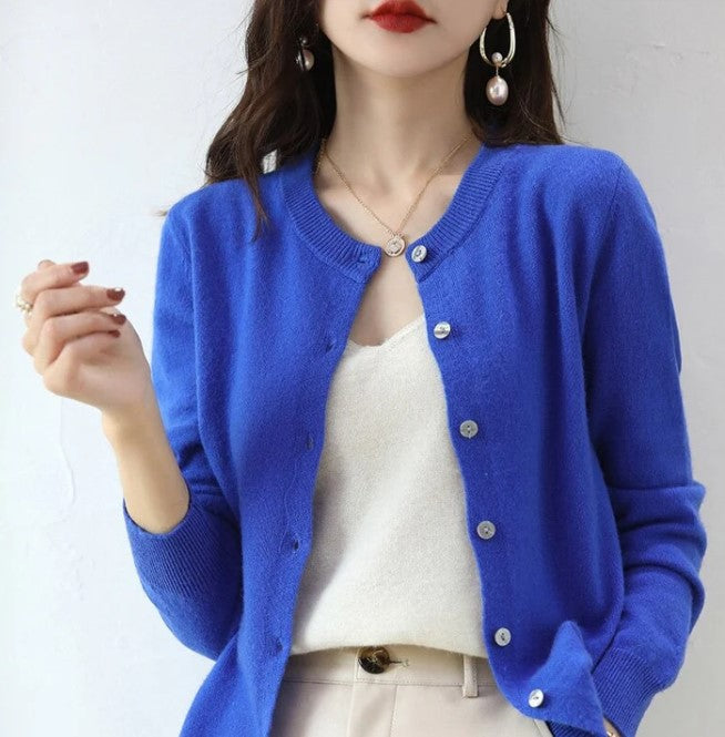 Cardigan fin pour le printemps