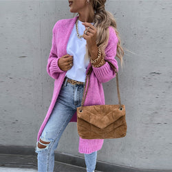 Veste Tricotée Décontractée Pour Femmes