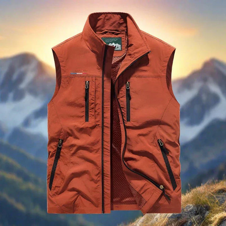 Heidi-Mode | Gilets de plein air multifonctionnels décontractés pour hommes