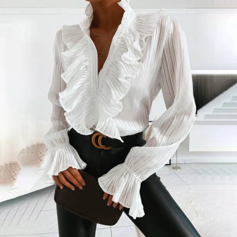 Blouse à manches longues