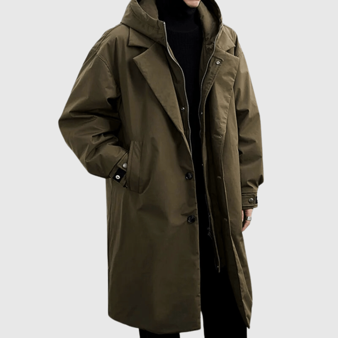 Manteau imperméable pour hommes Confortable Quotidien