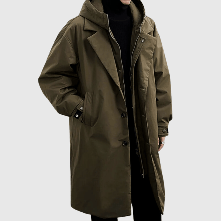 Manteau imperméable pour hommes Confortable Quotidien