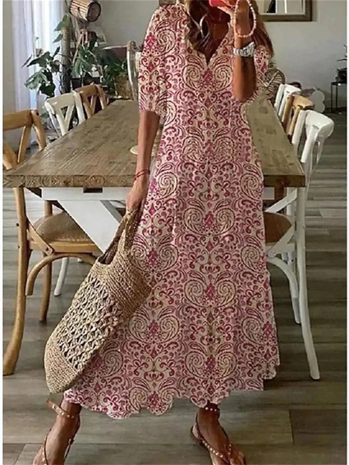 Heidi – Robe Maxi d'Été