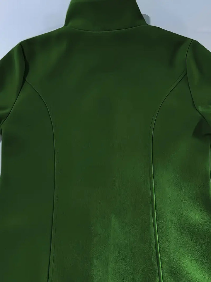 – Manteau tissé à un bouton