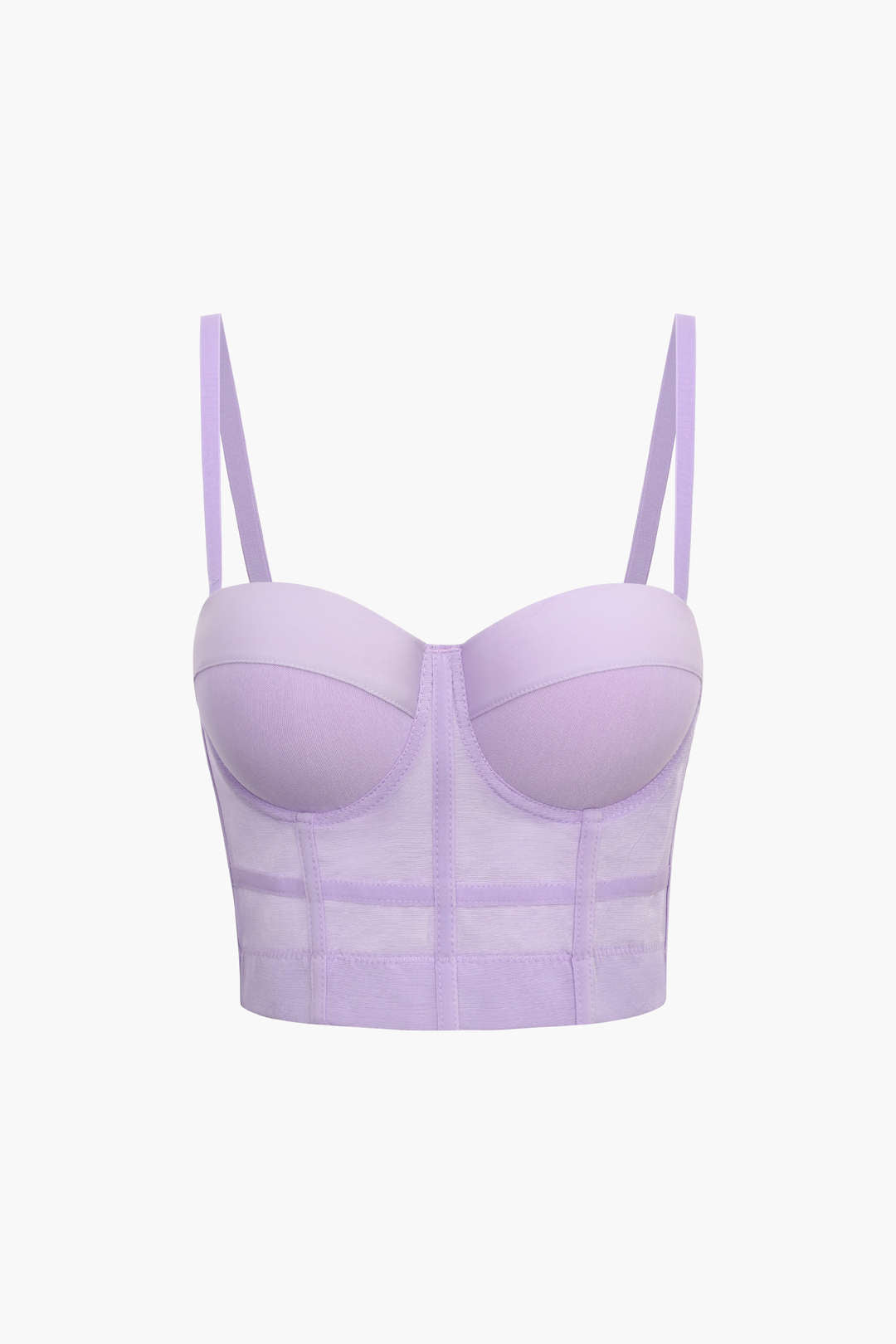Bralette en dentelle avec armatures