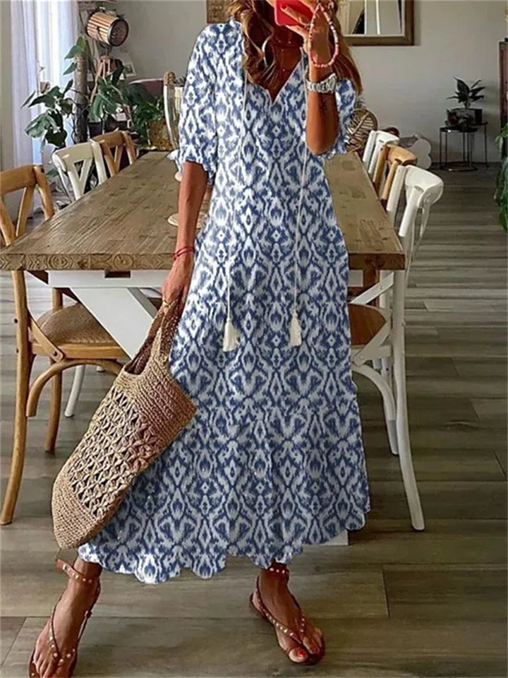 Heidi – Robe Maxi d'Été