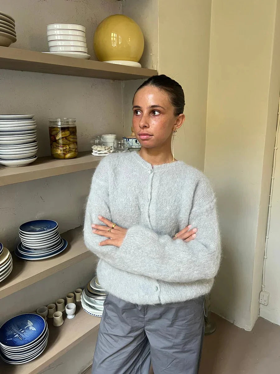 Pull décontracté à boutons élégant