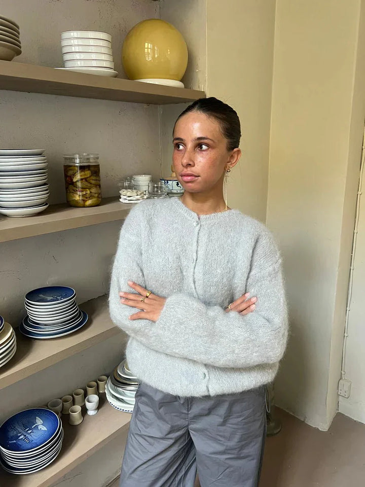 Pull décontracté à boutons élégant