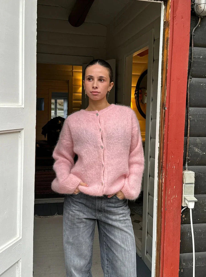 Pull décontracté à boutons élégant