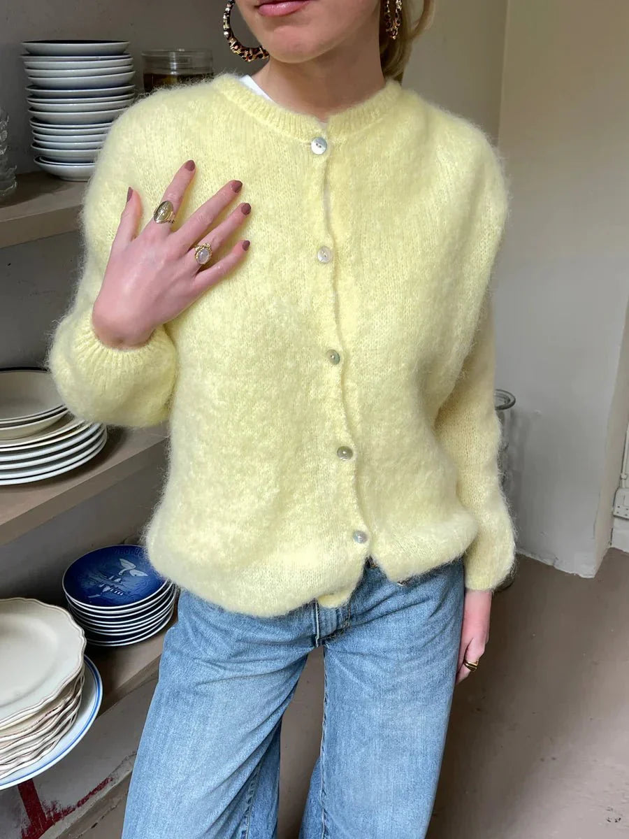 Pull décontracté à boutons élégant