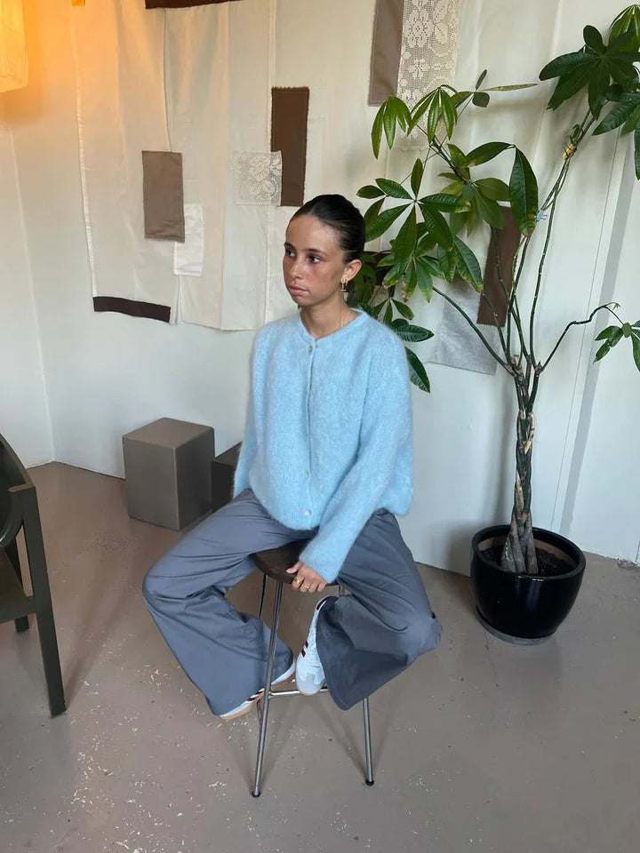 Pull décontracté à boutons élégant