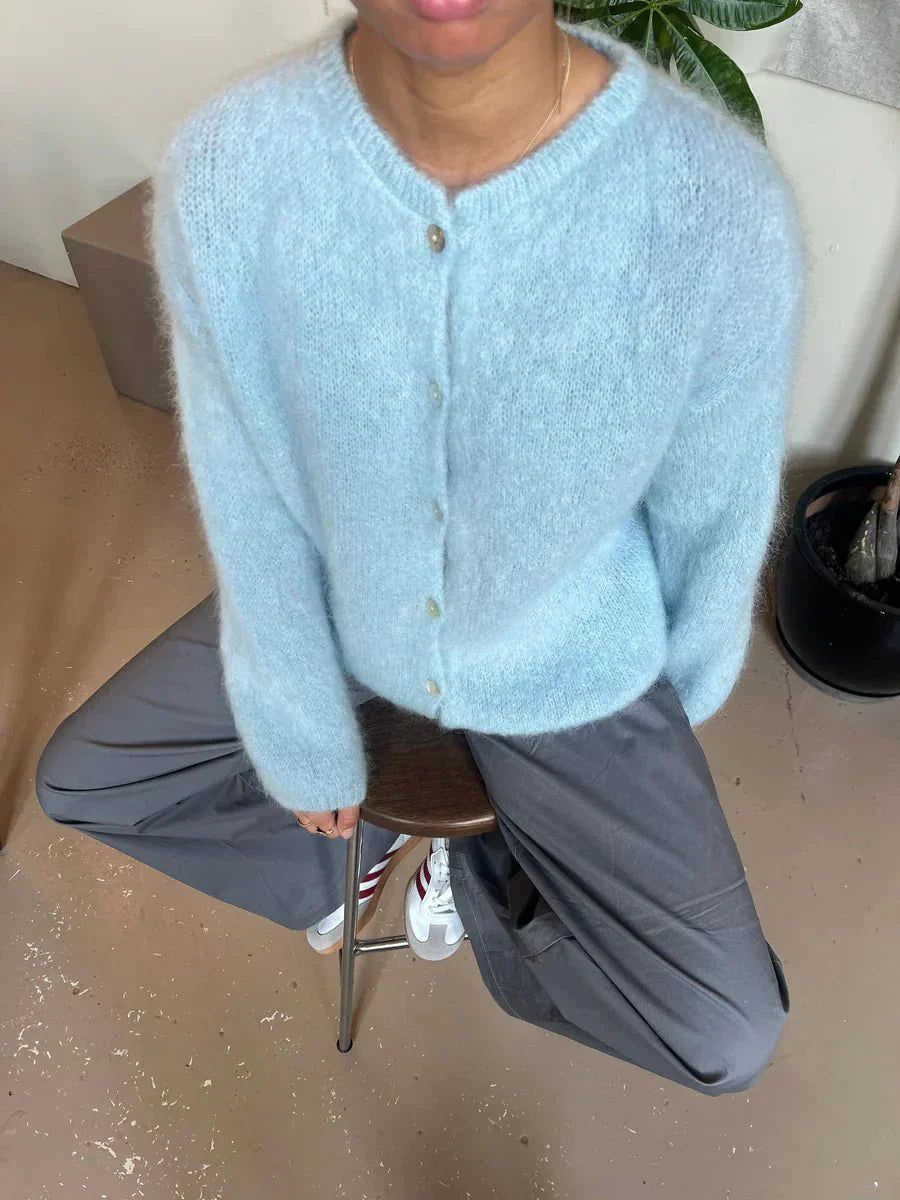 Pull décontracté à boutons élégant