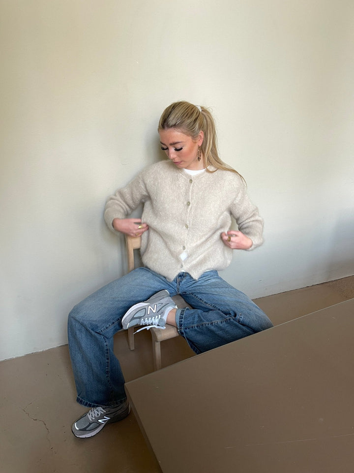 Pull décontracté à boutons élégant