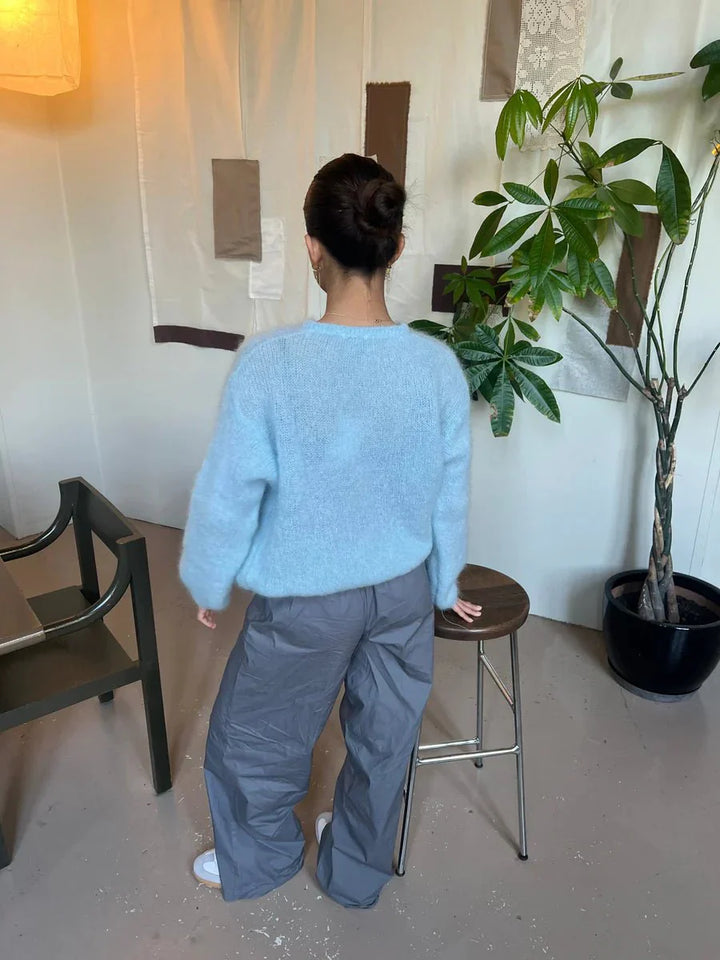 Pull décontracté à boutons élégant