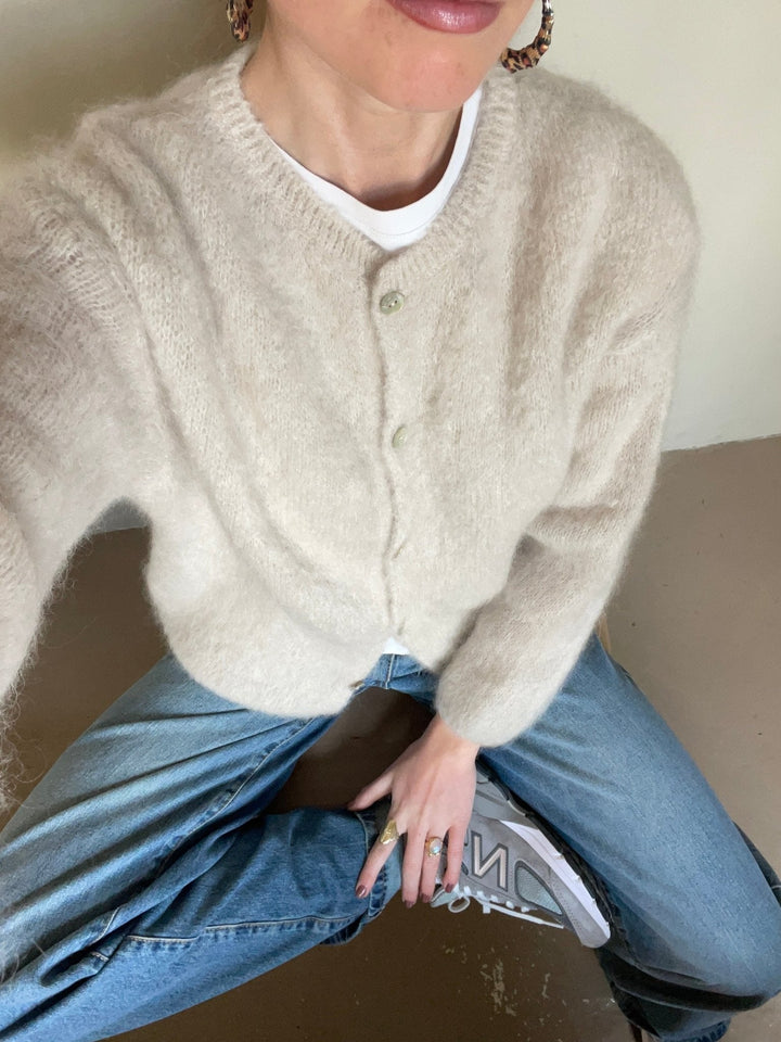 Pull décontracté à boutons élégant