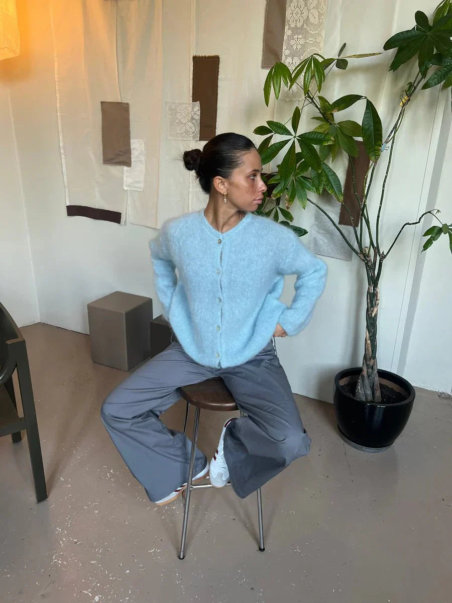 Pull décontracté à boutons élégant