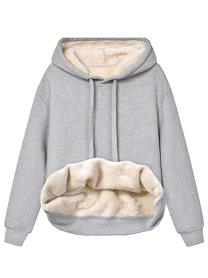 Calliope️ | Chaleur douillette d'hiver avec hoodie en polaire