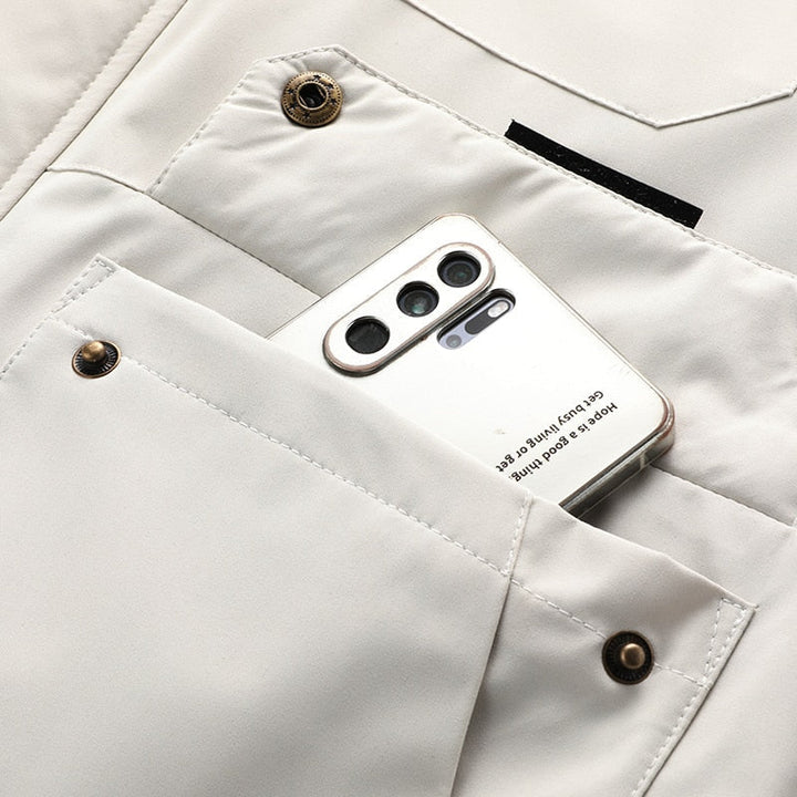 Veste de plein air imperméable pour hommes Confort quotidien