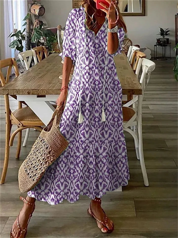 Heidi – Robe Maxi d'Été