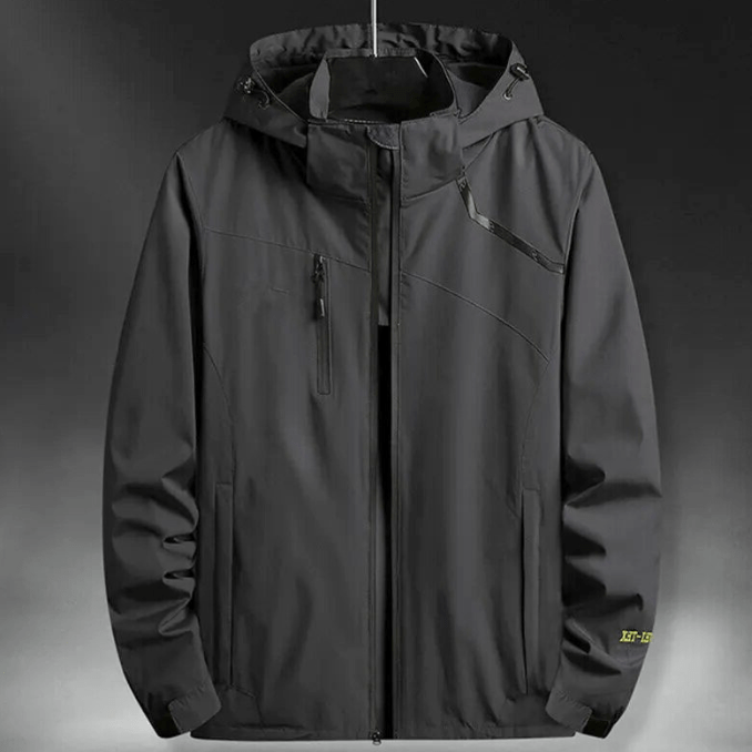Veste pour hommes Imperméable pour hommes Protège contre la pluie et le vent Confortable