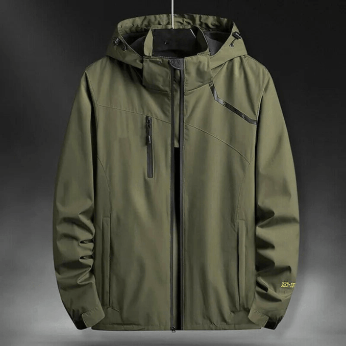 Veste pour hommes Imperméable pour hommes Protège contre la pluie et le vent Confortable