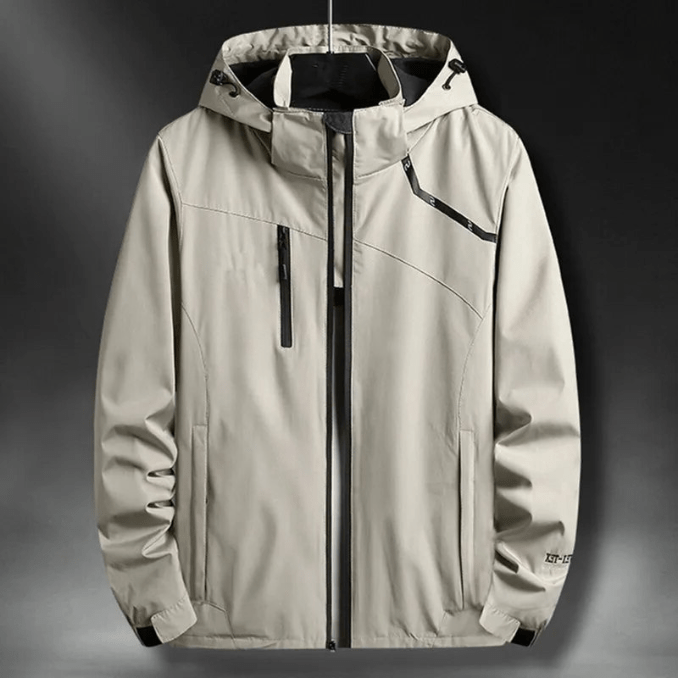 Veste pour hommes Imperméable pour hommes Protège contre la pluie et le vent Confortable