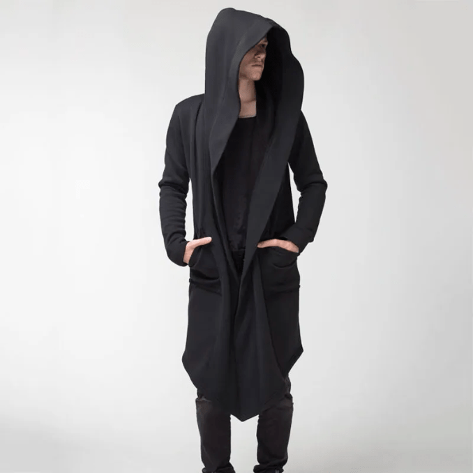 Manteau Trench pour Hommes avec Capuche Imperméable