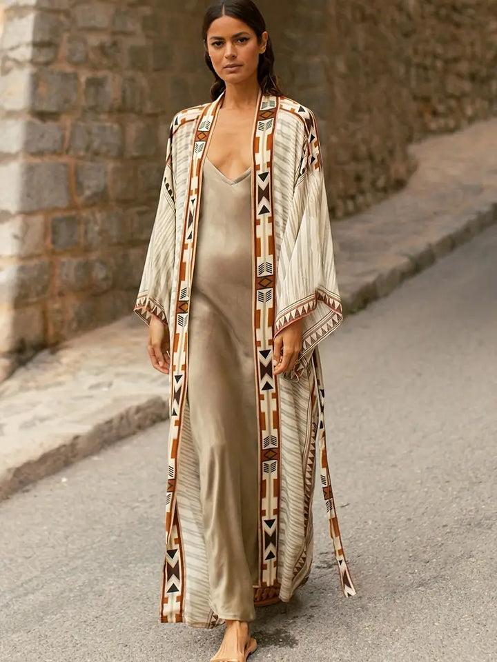 Kimono Boho en Grande Taille