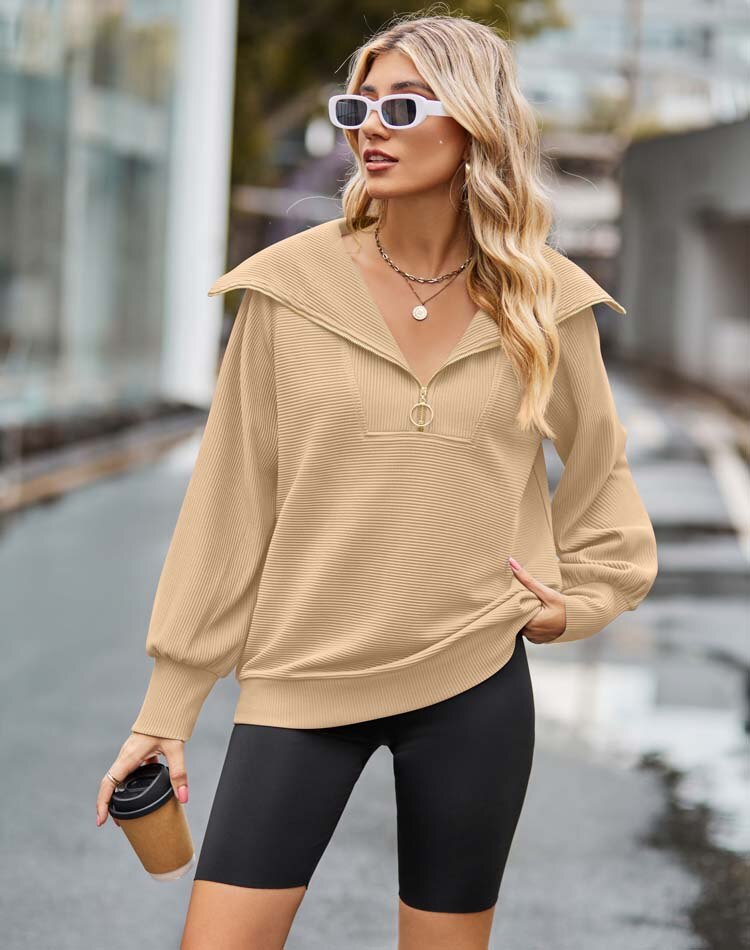 Pull tendance pour femmes confortable au quotidien