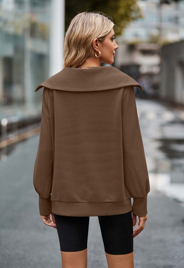 Pull tendance pour femmes confortable au quotidien